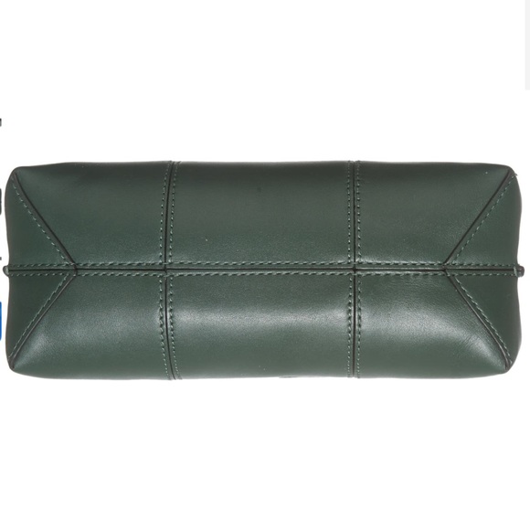 NWOT Tory Burch Block T Leather Crossbody Bag Green - Picture 6 of 17